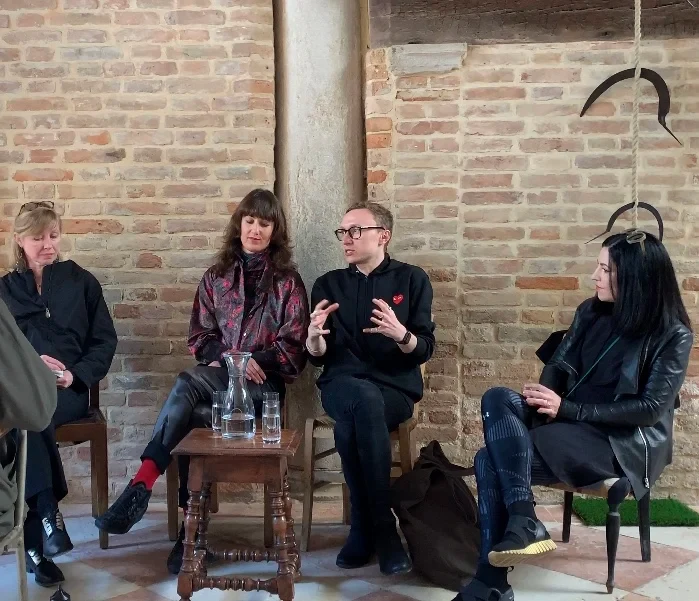 "The Palace of (Soft) Power", panel talk with Alena Ledeneva, Jasmina Cibic & Khadija von Zinnenburg Carroll; Venice (IT), 2019